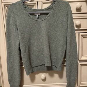 Aerie Green Knit lightweight Sweater